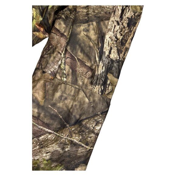 Mossy Oak Field Stream Camo Outdoor Hunting Fishing Winter Overalls Pants Youth - Picture 7 of 7